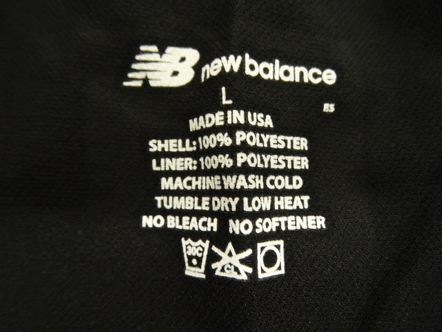 画像: アメリカ軍 US NAVY "NEW BALANCE製" ナイロン トレーニングショーツ USA製 (DEADSTOCK)