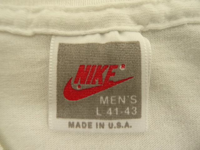 画像: 80'S NIKE 銀タグ "STATE GAMES OF OREGON" 両面プリント シングルステッチ Tシャツ USA製 (VINTAGE)