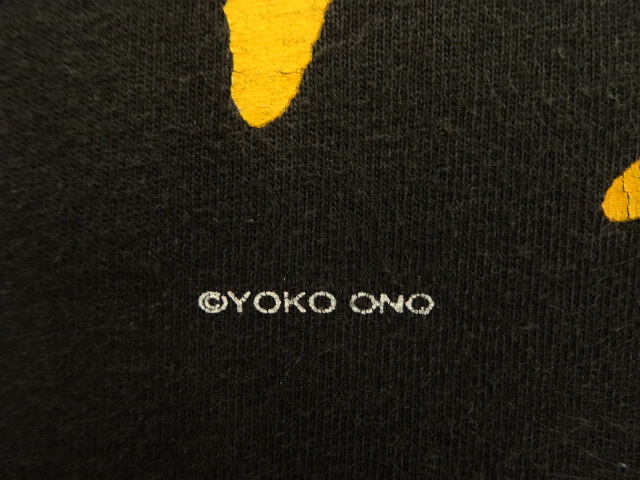 画像: THE ARTWORK OF JOHN LENNON 両面プリント オフィシャル Tシャツ ブラック (VINTAGE)