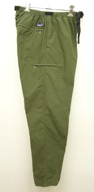 画像: 00'S PATAGONIA ベルト付き ナイロンパンツ OLIVE (VINTAGE)