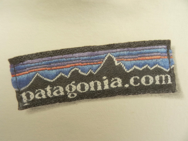 画像: 90'S PATAGONIA .comロゴ バックプリント BENEFICIAL T'S 半袖Tシャツ USA製 (VINTAGE)