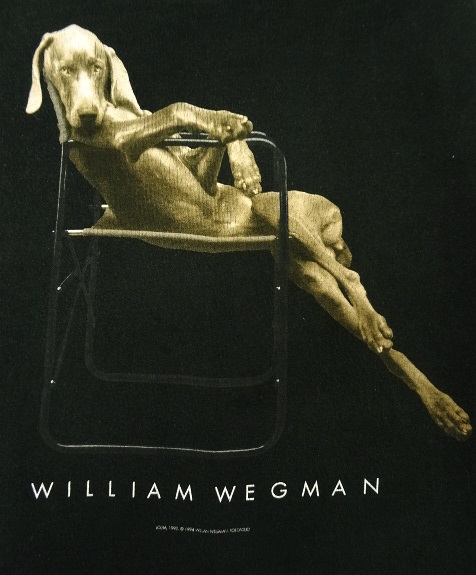 画像: 90'S WILLIAM WEGMAN "LOLITA" FOTOFOLIO製 Tシャツ USA製 (VINTAGE)