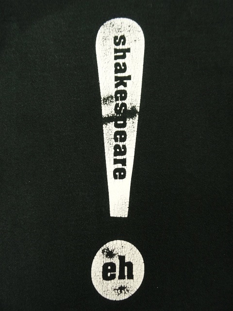 画像: STRATFORD FESTIVAL OF CANADA "SHAKESPEARE" 半袖 Tシャツ ブラック カナダ製 (VINTAGE)