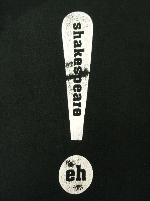 画像: STRATFORD FESTIVAL OF CANADA "SHAKESPEARE" 半袖 Tシャツ ブラック カナダ製 (VINTAGE)