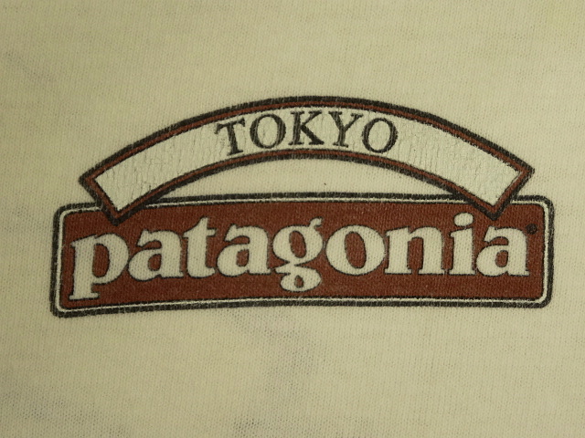 画像: 90'S PATAGONIA 黒タグ TOKYOストア限定 北斎波プリント 半袖Tシャツ USA製 (VINTAGE)