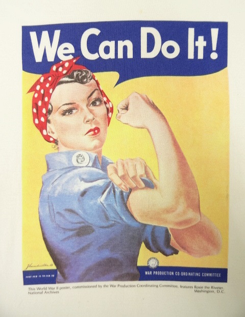 画像: 90'S J.HOWARD MILLER "WE CAN DO IT!" シングルステッチ 半袖 Tシャツ USA製 (VINTAGE)
