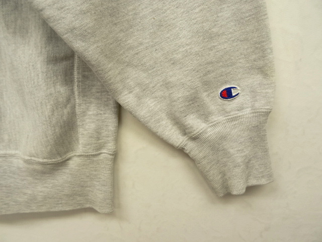 画像: 90'S CHAMPION 刺繍タグ リバースウィーブ グレー USA製 (VINTAGE)