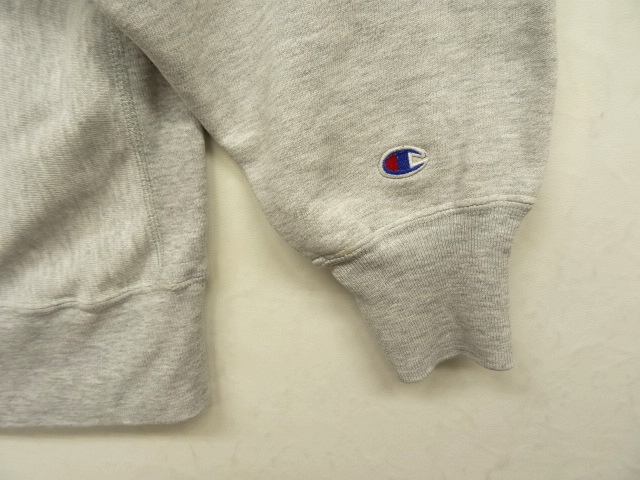 画像: 90'S CHAMPION 刺繍タグ リバースウィーブ グレー USA製 (VINTAGE)