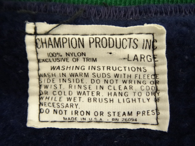画像: 60'S CHAMPION プロダクツタグ トラックジャケット TALONジップ USA製 (VINTAGE)