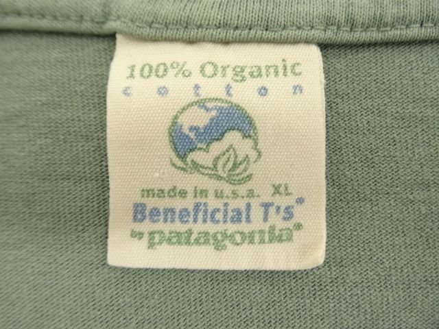 画像: 90'S PATAGONIA バックプリント BENEFICIAL T'S 半袖Tシャツ USA製 (VINTAGE)