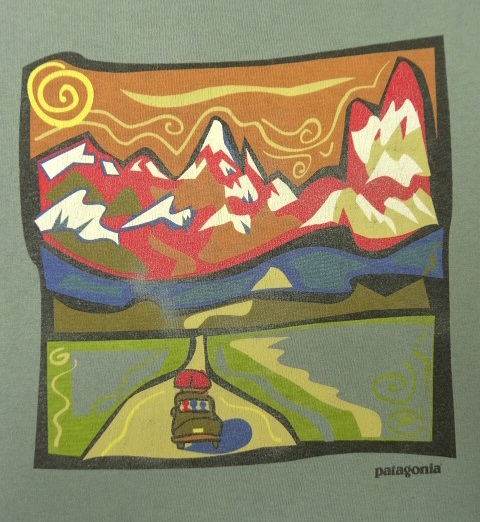 画像: 90'S PATAGONIA バックプリント BENEFICIAL T'S 半袖Tシャツ USA製 (VINTAGE)