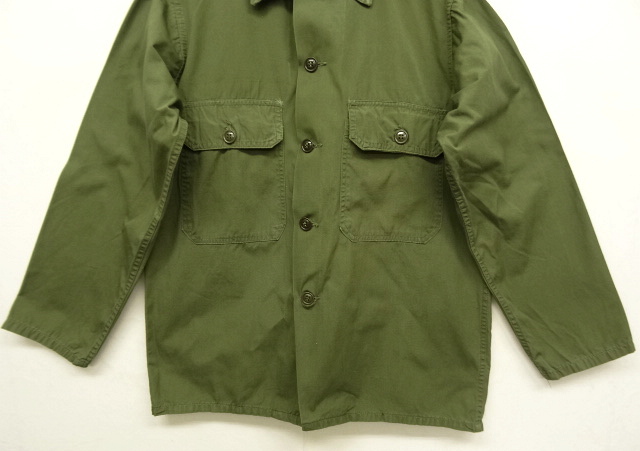 画像: 60'S アメリカ軍 US ARMY ポプリン ユーティリティシャツ (VINTAGE)