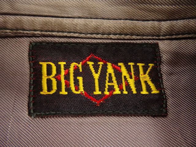 画像: 50'S BIG YANK 黒タグ マチ付き ウールシャツ バッファローチェック (VINTAGE)