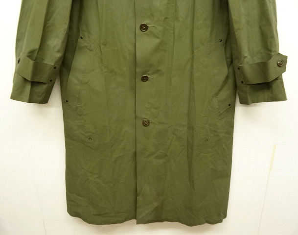 画像: 50'S アメリカ軍 US ARMY シンセティックラバーコート M-R (VINTAGE)