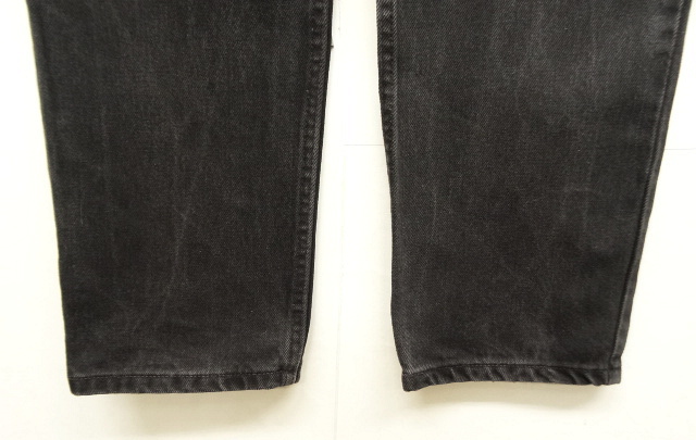 画像: 90'S EURO LEVIS 881 デニム BLACK ハンガリー製 W34L32 (VINTAGE)