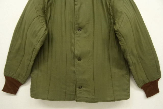 画像: 60'S チェコ軍 M60 クルーネック ライナージャケット OLIVE (DEADSTOCK)