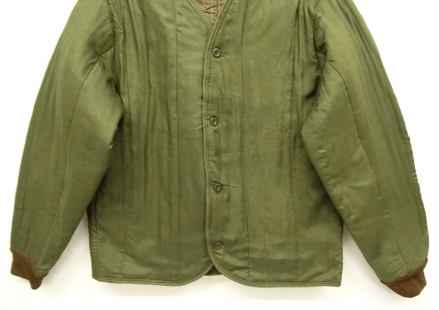 画像: 70'S チェコ軍 M60 Vネック ライナージャケット OLIVE (DEADSTOCK)