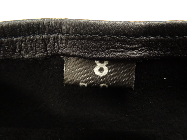画像: フランス軍 オールレザー ワークグローブ ブラック (DEADSTOCK)
