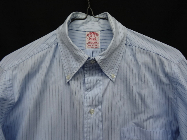 画像: 70'S BROOKS BROTHERS "6ボタン" BDシャツ ストライプ USA製 (VINTAGE)