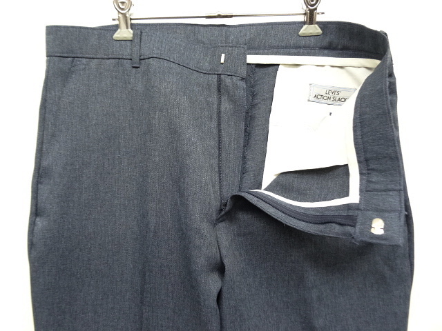 画像: LEVIS "ACTION SLACKS" スラックス ブルーヘザー (VINTAGE)