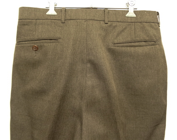 画像: 80'S~90'S LEVIS "ACTION SLACKS" スラックス ライトブラウン (VINTAGE)