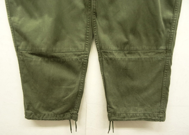 画像: 70'S フランス軍 M64 フィールドパンツ OLIVE 84XC (VINTAGE)