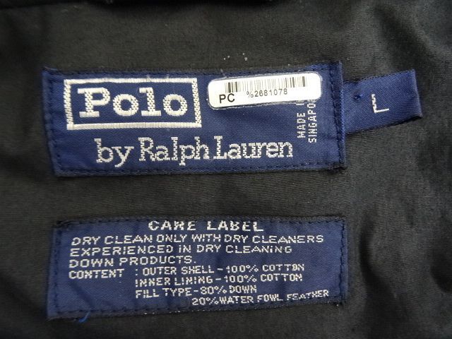 画像: 90'S RALPH LAUREN "SUICIDE SKI" ダウンジャケット BLACK (VINTAGE)