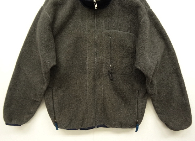 画像: 90'S PATAGONIA シンチラ フリース ジップジャケット ダークグレー USA製 (VINTAGE)