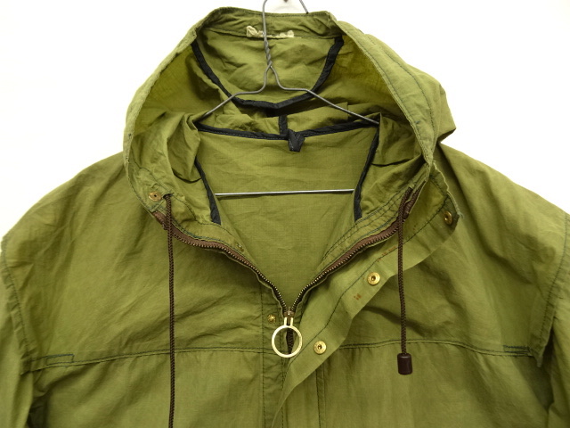 画像: 70'S BARBOUR 1クレスト "UNLINED DURHAM" オイルドジャケット OLIVE イングランド製 (VINTAGE)