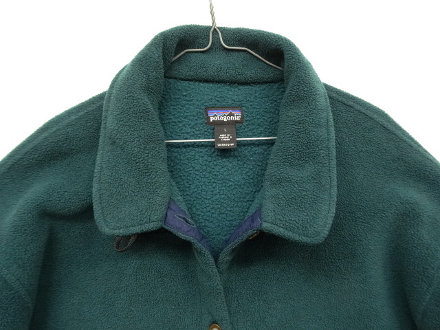 画像: 90'S PATAGONIA シンチラシャーリングコート ダークグリーン カナダ製 (VINTAGE)