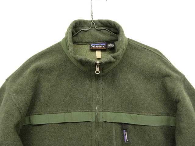 画像: 00'S PATAGONIA シンチラ フリース ジップジャケット オリーブ (VINTAGE)