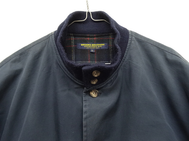 画像: 80'S BROOKS BROTHERS 裏地ウール A-1 フライトジャケット NAVY (VINTAGE)