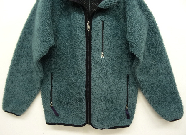 画像: 90'S PATAGONIA レトロカーディガン ライトグリーン USA製 (VINTAGE)