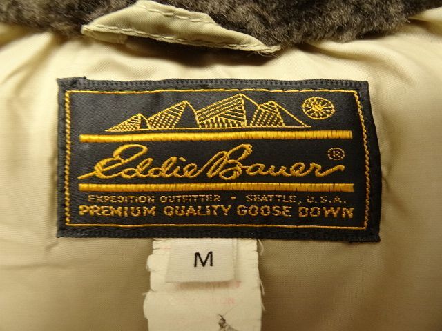 画像: 70'S EDDIE BAUER 黒タグ ダウンジャケット TALONジップ USA製 (VINTAGE)