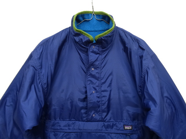 画像: 90'S PATAGONIA 旧タグ グリセード プルオーバージャケット ネイビー/ブルー USA製 (VINTAGE)
