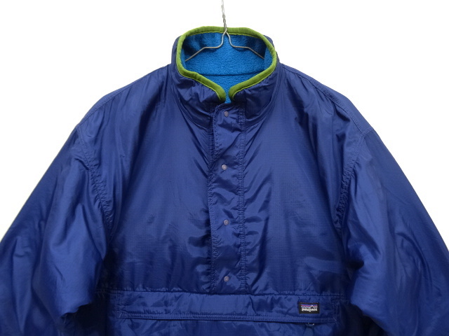 画像: 90'S PATAGONIA 旧タグ グリセード プルオーバージャケット ネイビー/ブルー USA製 (VINTAGE)