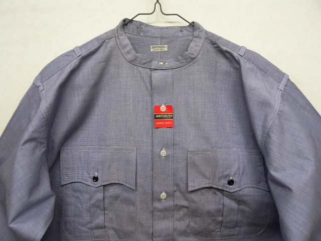 画像: 60'S イギリス軍 ROYAL AIR FORCE (RAF) フラップ付きポケット オフィサーシャツ (DEADSTOCK)