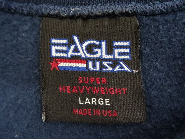 画像: 90'S EAGLE USA "SUPER HEAVYWEIGHT" クルーネック スウェットシャツ USA製 (VINTAGE)