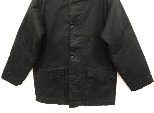 画像: 90'S RALPH LAUREN 中綿入り ハーフコート riri製ダブルジップ BLACK (VINTAGE)