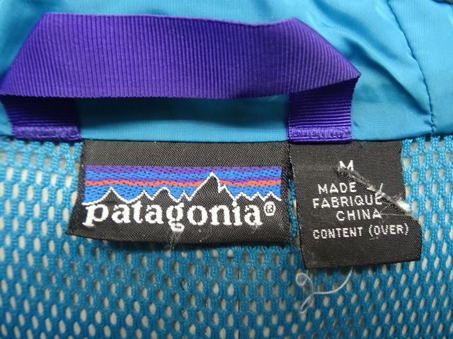 画像: 90'S PATAGONIA 旧タグ ナイロンジャケット GREY/PURPLE (VINTAGE)