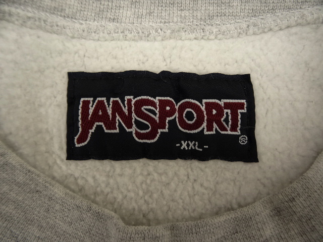 画像: 90'S JANSPORT ヘビーウエイト 両面プリント スウェットシャツ USA製 (VINTAGE)