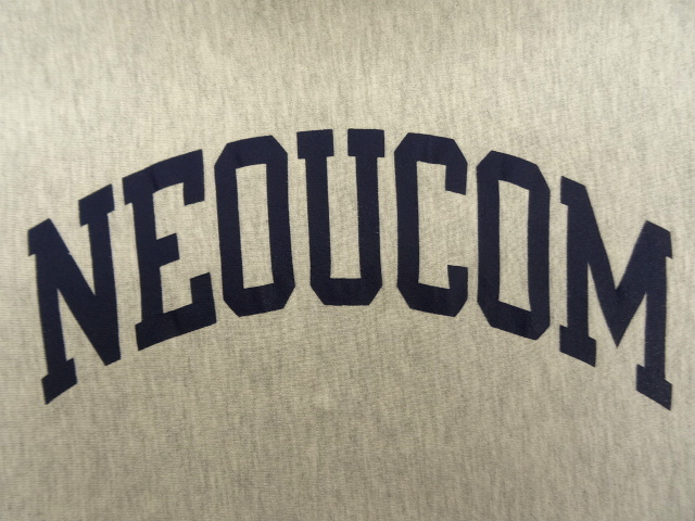 画像: 90'S CHAMPION "NEOUCOM" 刺繍タグ リバースウィーブ グレー USA製 (VINTAGE)
