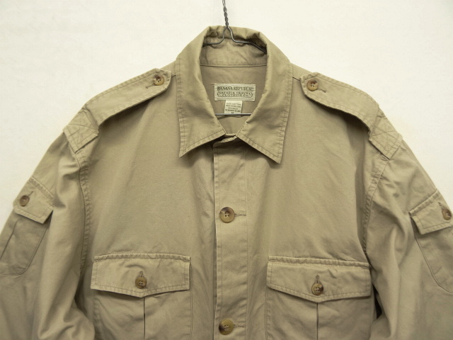 画像: 80'S BANANA REPUBLIC "SAFARI & TRAVEL CLOTHING CO" 旧タグ サファリジャケット (VINTAGE)