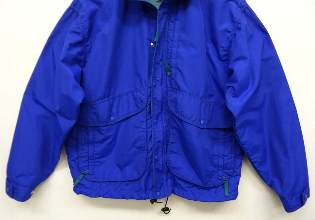 画像: 80'S LL Bean ナイロン バギーズジャケット ブルー USA製 (VINTAGE)