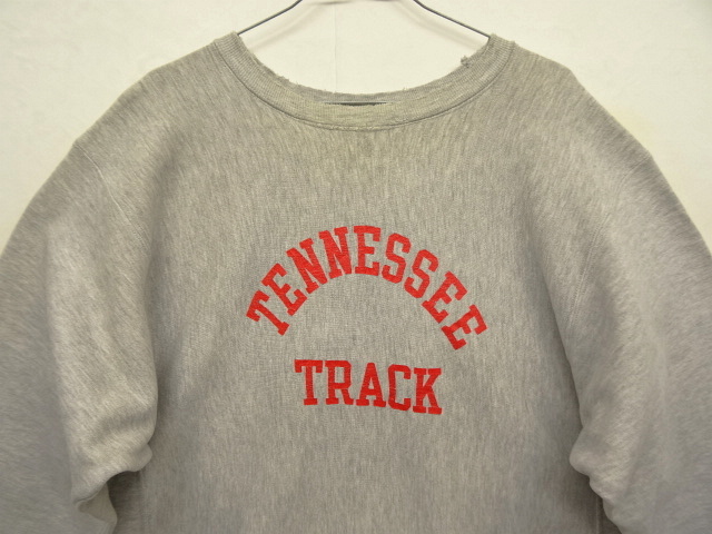 画像: 80'S CHAMPION "TENNESSEE TRACK" トリコタグ リバースウィーブ グレー USA製 (VINTAGE)