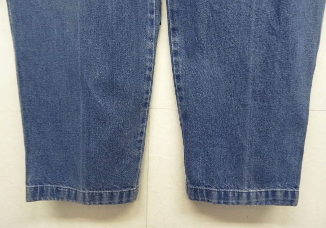 画像: 90'S DOCKERS ツープリーツ デニムパンツ インディゴ (VINTAGE)