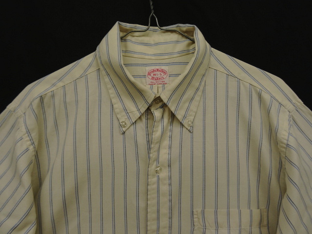 画像: 60'S BROOKS BROTHERS "6ボタン" BDシャツ ストライプ USA製 (VINTAGE)