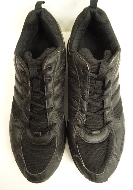 画像: ドイツ軍 実物 "ADIDAS製" トレーニングシューズ BLACK (USED)