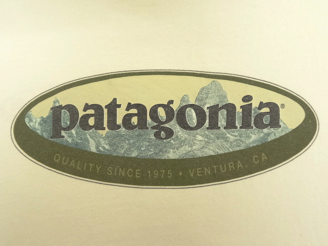 画像: 90'S PATAGONIA オーバルロゴ BENEFICIAL T'S 半袖Tシャツ USA製 (VINTAGE)