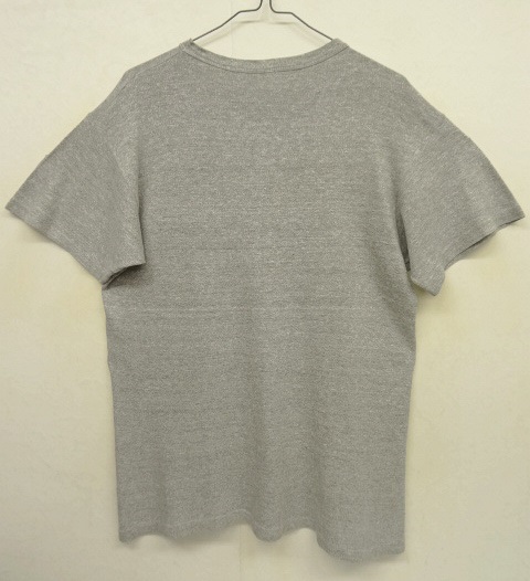 画像2: 80'S CHAMPION トリコタグ 88/12 Tシャツ ロゴプリント 杢グレー USA製 (VINTAGE)